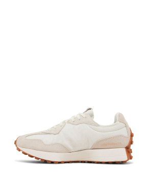 Жіночі кросівки New Balance 327 замшеві бежеві - фото 2 - Miraton