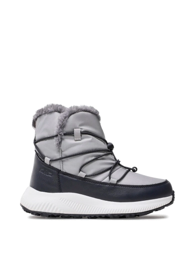 Жіночі черевики SHERATAN WMN SNOW BOOTS WP сірі з хутром фото 1