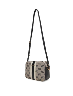 Женская сумка camera bag LIU JO из экокожи серая - фото 4 - Miraton