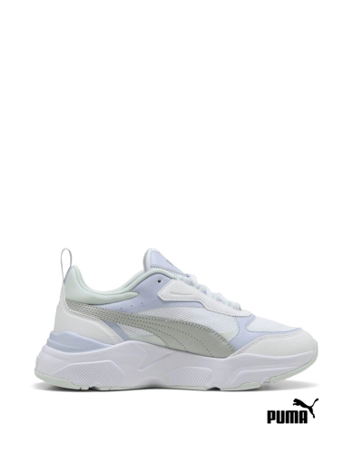 Женские кроссовки PUMA Cassia тканевые белые фото 1