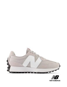 Жіночі кросівки New Balance 327 замшеві сірі - фото  - Miraton