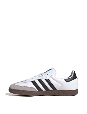Женские кеды Adidas Samba кожаные разноцветные - фото 2 - Miraton