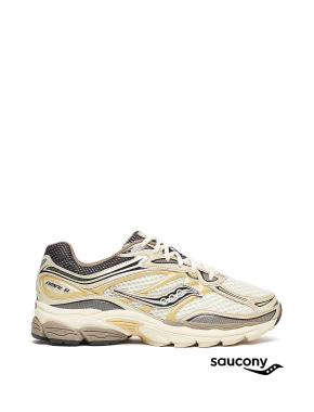 Жіночі кросівки Saucony PROGRID OMNI 9 OG тканинні золотого кольору - фото 1 - Miraton