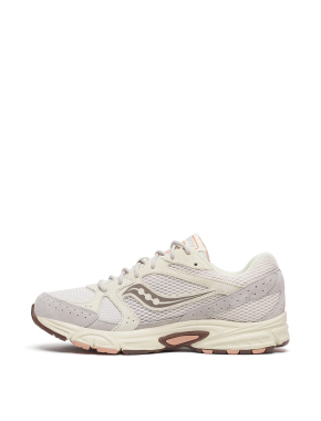Жіночі кросівки Saucony RIDE MILLENNIUM DISIGNED IN VI тканинні молочного кольору - фото 2 - Miraton