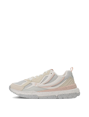 Женские кроссовки FILA CHARGE тканевые бежевые - фото 1 - Miraton
