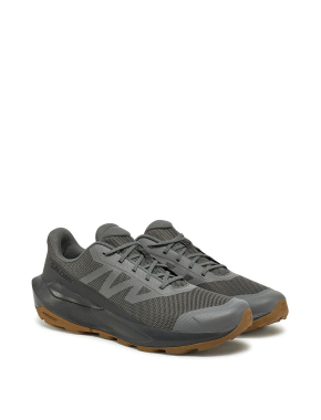 Мужские кроссовки Salomon Elixir Tour тканевые черные - фото 2 - Miraton