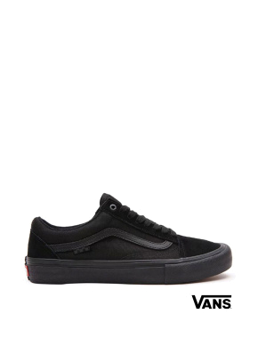 Мужские кеды Vans Skate Old Skool замшевые черные - фото 1 - Miraton