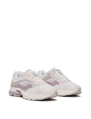 Жіночі кросівки Saucony PROGRID OMNI 9 PREMIUM тканинні бузкові - фото 2 - Miraton