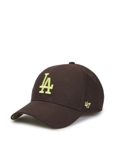 Кепка 47 Brand Los Angeles Dodgers коричневая - фото  - Miraton