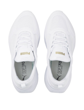 Женские кроссовки PUMA Cassia тканевые белые - фото 4 - Miraton