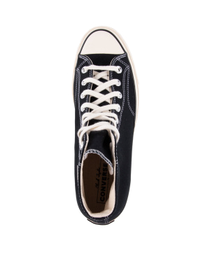 Жіночі кеди Converse Chuck 70 тканинні чорні - фото 4 - Miraton