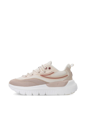 Женские кроссовки FILA Offset из искусственной кожи бежевые - фото 2 - Miraton