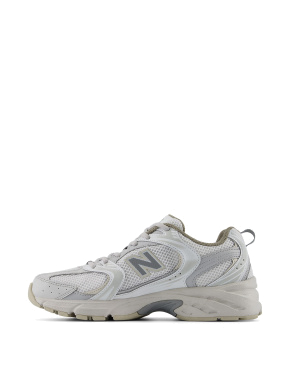 Мужские кроссовки New Balance 530 тканевые серые - фото 2 - Miraton