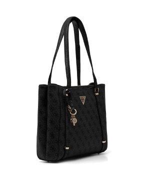 Женская сумка тоут Guess из экокожи серая - фото 3 - Miraton