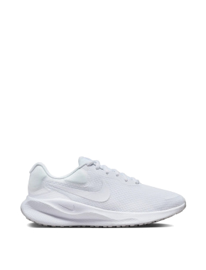 Жіночі кросівки Nike Revolution 7 тканинні білі - фото  - Miraton