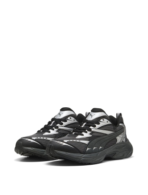 Женские кроссовки PUMA Morphic Retro из искусственной кожи черные - фото 3 - Miraton