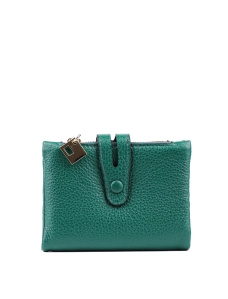 Жіночий гаманець MIRATON шкіряний зелений - фото  - Miraton