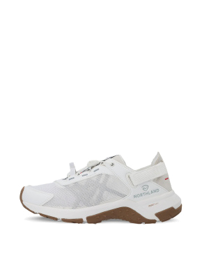 Женские кроссовки Northland Velden aqua из искусственной кожи белые - фото 2 - Miraton