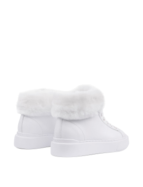 Жіночі кеди Guess білі FL8HISLEA12 - фото 3 - Miraton