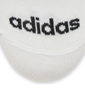 Короткие носки Adidas тканевые белые - фото 4 - Miraton