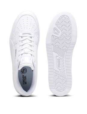 Женские кеды PUMA Caven 2.0 из искусственной кожи белые - фото 4 - Miraton