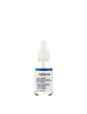 Сироватка для комплексного зволоження з керамідами і колагеном J'sDerma Collamide Hyaluron Serum 30m - фото 1 - Miraton