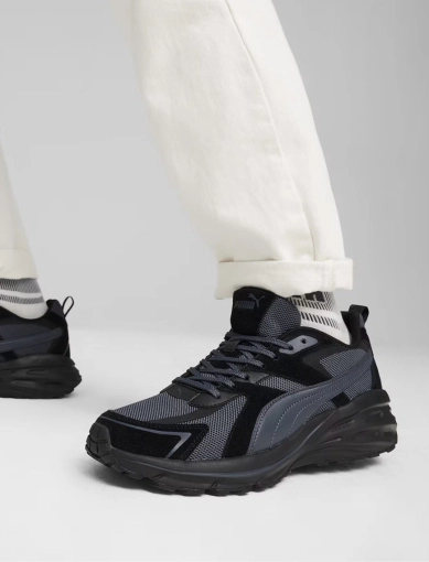 Мужские кроссовки PUMA Hypnotic LS черные тканевые фото 1