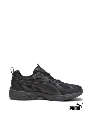 Чоловічі кросівки PUMA Milenio Tech Sneakers зі штучної шкіри чорні (392322-02) фото 1