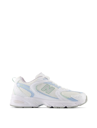 Жіночі кросівки New Balance 530 тканинні білі фото 1