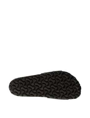 Женские шлепанцы BIRKENSTOCK Madrid Bs из экокожи черные - фото 2 - Miraton