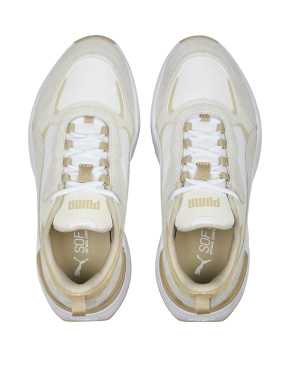 Женские кроссовки PUMA Cassia Mix из искусственной кожи белые - фото 4 - Miraton
