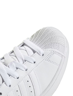 Жіночі кеди Adidas Superstar II шкіряні білі - фото 8 - Miraton
