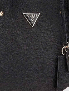 Жіноча сумка тоут Guess з екошкіри чорна - фото 4 - Miraton