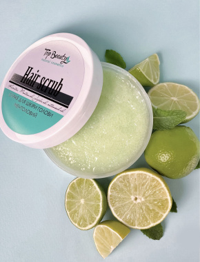 Скраб для шкіри голови Hair scrub ментоловий, 250 мл - фото 3 - Miraton