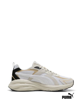 Мужские кроссовки PUMA Hypnotic LS Sneakers из искусственной кожи серые - фото 1 - Miraton