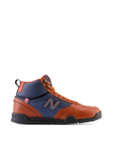 Чоловічі черевики спортивні коричневі шкіряні New Balance 440 фото 1