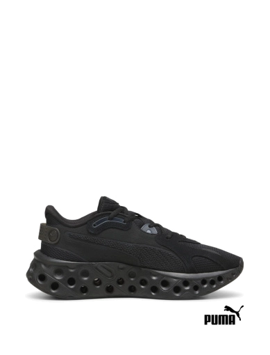 Чоловічі кросівки PUMA Softride Frequence тканинні чорні фото 1