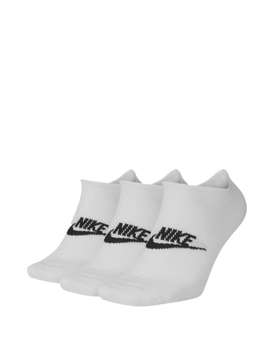 Носки Nike хлопковые белые фото 1