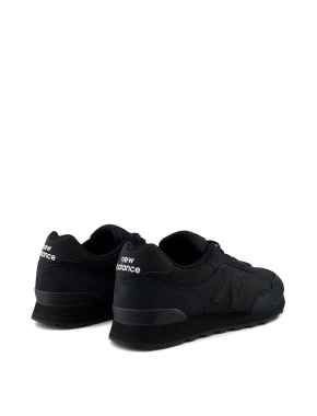 Чоловічі кросівки New Balance 515 замшеві чорні - фото 5 - Miraton