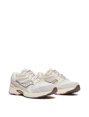 Жіночі кросівки Saucony RIDE MILLENNIUM DISIGNED IN VI тканинні молочного кольору - фото 1 - Miraton