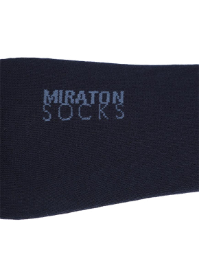 Чоловічі шкарпетки короткі MIRATON бавовняні сині - фото 3 - Miraton