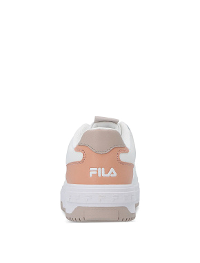 Женские кеды FILA FX-1000 из искусственной кожи белые - фото 3 - Miraton
