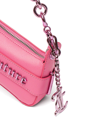 Жіноча сумка хобо Juicy Couture з екошкіри різнокольорова - фото 3 - Miraton