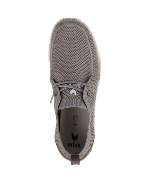 Чоловічі туфлі Walk in Pitas WP150 WALLABI FLY WASHED тканинні бежеві - фото 5 - Miraton