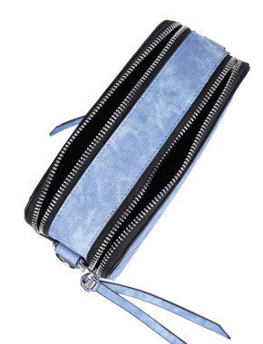 Жіноча сумка camera bag MIRATON з екошкіри блакитна - фото 5 - Miraton