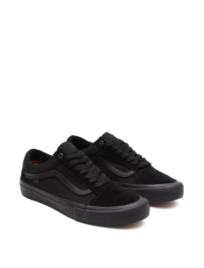 Мужские кеды Vans Skate Old Skool замшевые черные - фото 2 - Miraton