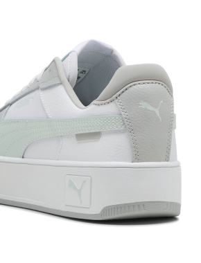 Жіночі кеди PUMA Carina Street Sneakers Women зі штучної шкіри білі - фото 6 - Miraton