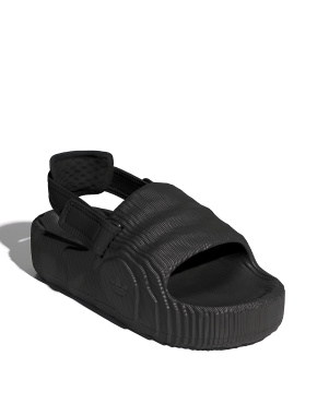 Женские сандалии Adidas Adilette 22 XLG резиновые черные - фото 3 - Miraton