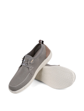 Чоловічі туфлі Walk in Pitas WP150 WALLABI FLY WASHED тканинні бежеві - фото 2 - Miraton