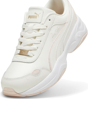 Жіночі кросівки PUMA Cilia Mode Lux Sneakers із штучної шкіри білі